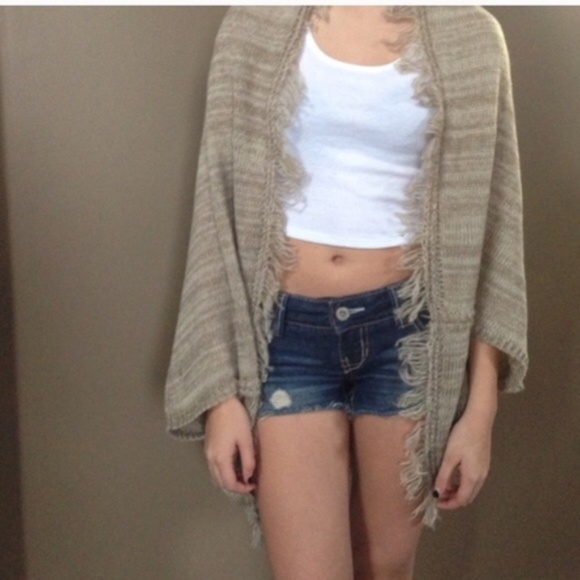 Three Bird Nest Sweaters - Knit Kimono Cardigan Wrap